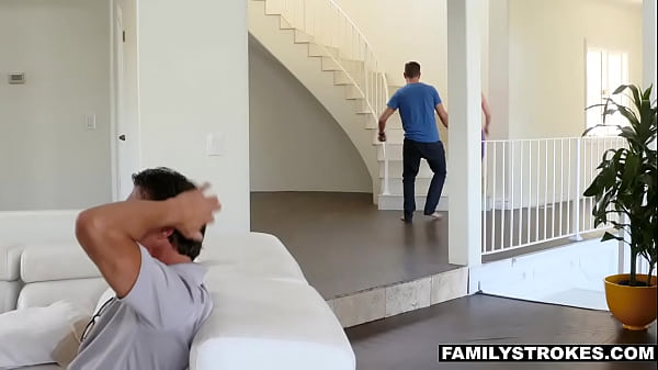 Petite Milf Stepmom And Horny Stepson Score A Touchdown During The Big Game