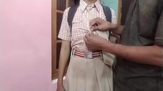 Indian Desi Schoolgirl Takes A Hard Ride On A Massive Cock