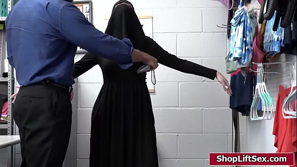 Holy Blonde Babe Gets Bent Over For Stealing