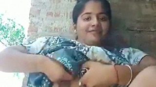 Busty Country Girl Flaunts Her Big Tits And Hairy Pussy