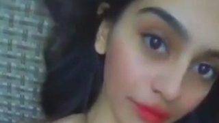 Saucy Desi Babe Strips Down For A Naughty Show