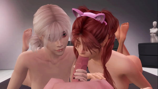 Two Students Who Never Shared A Classmate, Now Sharing A Third In A Wild Ffm Threesome.