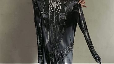 Fucking A Spiderman Cosplay Girl In Black Until I Bust Loads Inside Her Pussy Over And Over – Latest Indonesian Sex Vid