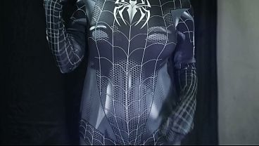 Indonesian Porn: Spiderman Cosplay Girl Gets Roughly Fucked, Her Pussy Dripping Wet