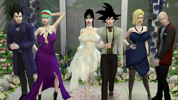 The Wedding Night: Goku’s Bride Chichi Ravished Like A Bitch, Cuckold Husband Watches – Dragon Ball Hentai