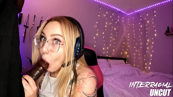 Live Cam Slut Gets Her Throat Wrecked By Bbc Stud