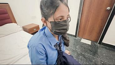 Indian Schoolgirl In Oyo Rough Sex With Hindi Dirty Talk