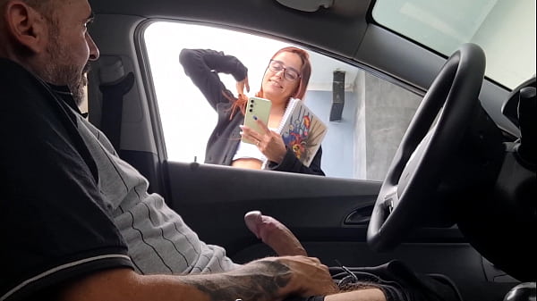 Public Risky Masturbation For The Hot Girl On The Street