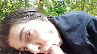 Wild Outdoor Adventure: Hot Tattooed Babe Sucks And Fucks With Intense Anal Action