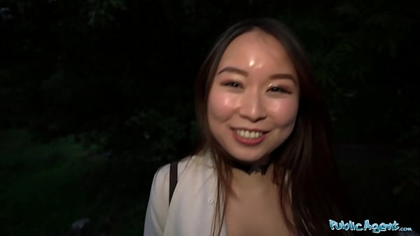 Public Agent Slutty Asian Desperate To Pay For A Ride On His Thick Fat Dick