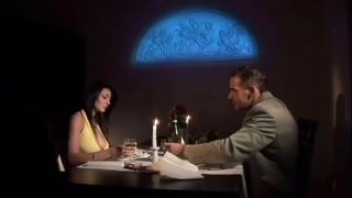 The Perfect Night: A Romantic Dinner Followed By A Rough Anal Fuck