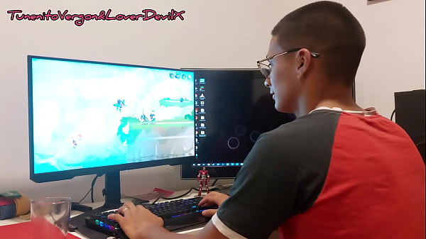 Big Dick Gamer, And Horny Friend Ready To Fuck!