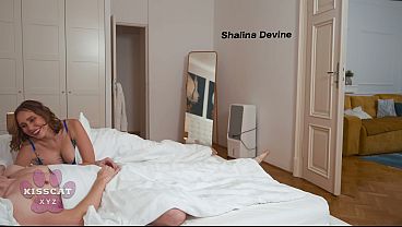 Step Daughter Walks In On Step Mom Shalina Devine Getting Pounded And Filled By Her Husband