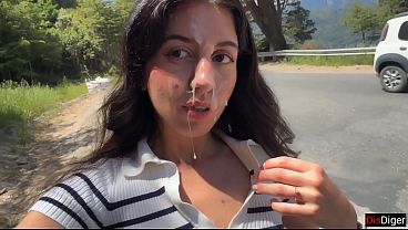 Bareback Beachside Cumwalk And Fucking In The Bushes