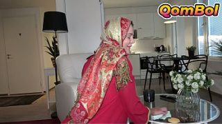 Bending Over My Obedient Hijabi Stepsister Once Her Chores Were Done