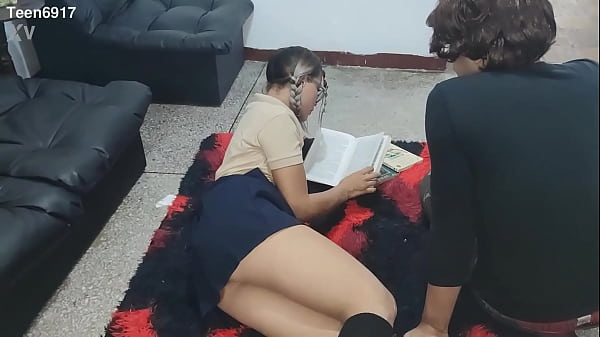 Naughty Schoolgirl Gets A Hard Lesson In Pleasure