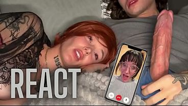 Hot Step Mom Calls Step Aunt On Facetime Before Confronting Step Son About His Jerking Off Habit