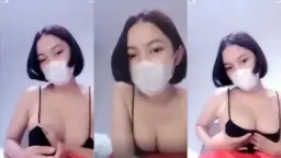 Short Hair Desti, Squeezing Her Tits Deep And Rough