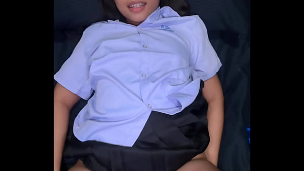 I Get Fucked In My School Uniform By A White Stranger And He Cums All Over My Face