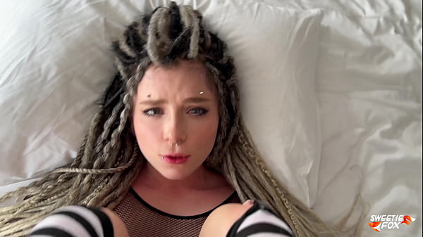 Beautiful Messy Girl With Dreads And Piercings Takes A Thick Cock Deep Down Her Throat, Gets Pounded Hard, And Swallows Every Drop Of Cum