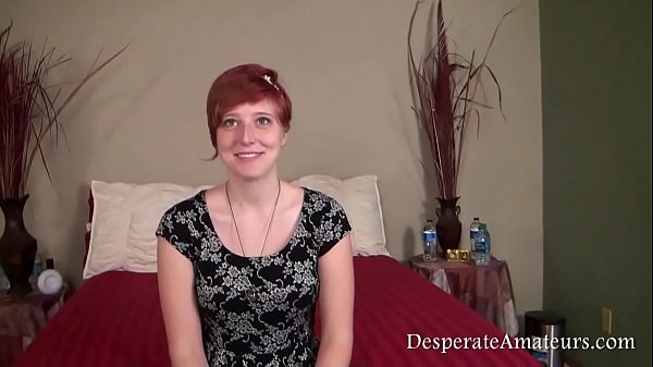 Redhead Aurora Gets Fucked Hard By Desperate Amateur Crew