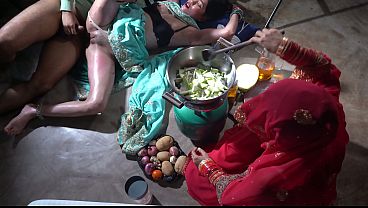 Check Out This Hot Indian Step Mom In The Kitchen, Getting All Desi And Dirty In Hindi