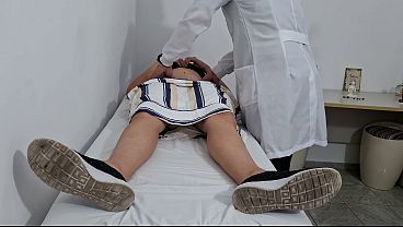 Feeling Up The Patient’s Belly In The Doc’s Office, Getting Real Hands-on.