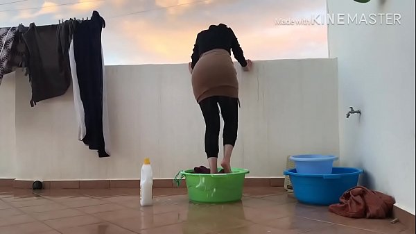 Hijab, Ass, And Feet — All In One View.
