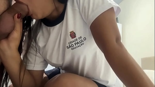 Schoolgirl Skipped Class To Give Her Tight Little Ass To Her Married Teacher, High School Slut Spreading For Her Taken Professor