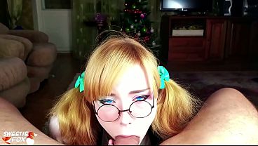 Redhead Slut Takes Dick Down Her Throat Then Begs For Anal Pounding